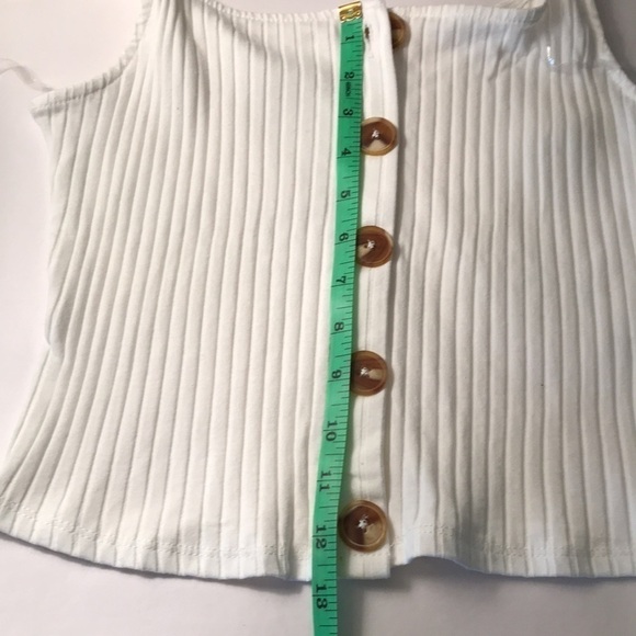 𝅺HEART and Hips white knit camisole top - Picture 6 of 6
